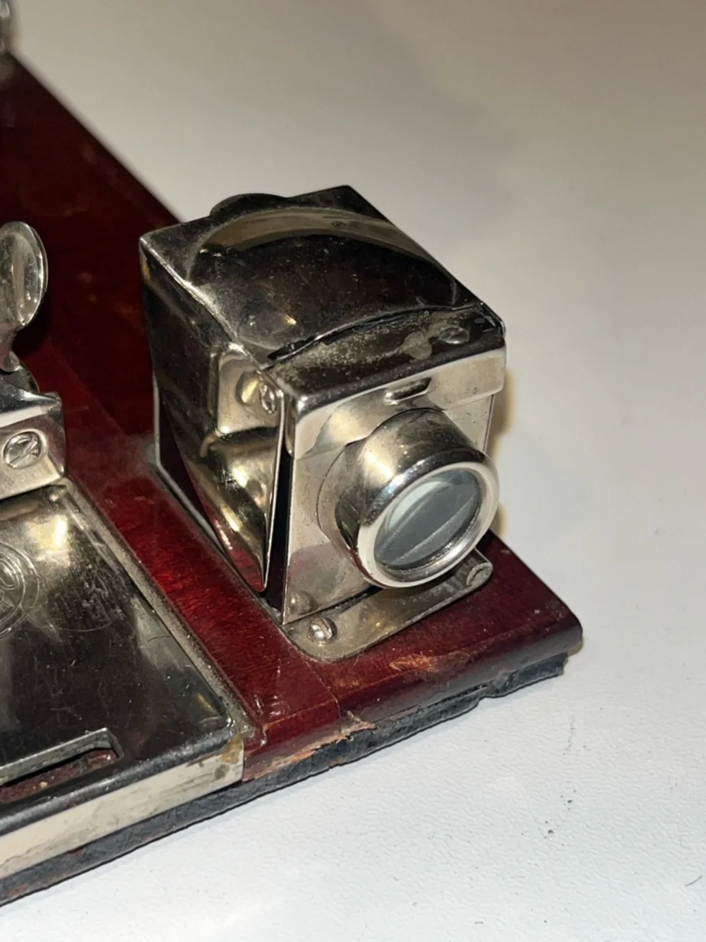 Vintage Folding Camera with Red Bellows 1920-1930